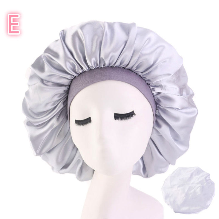 Beauty print Satin silk Bonnet sleep night cap Beauty print Satin silk Bonnet sleep night cap
